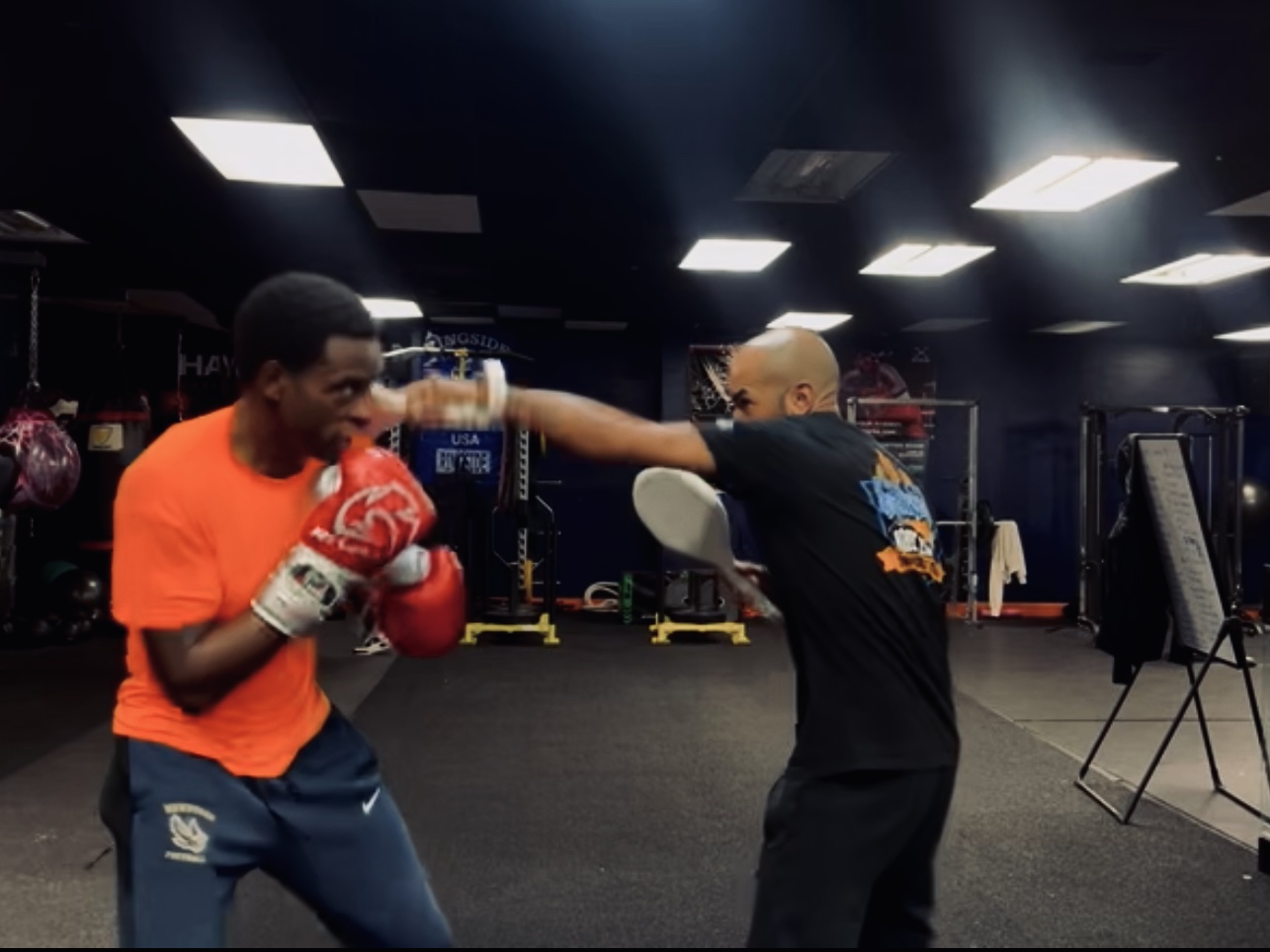 Coach Cruz mitt work